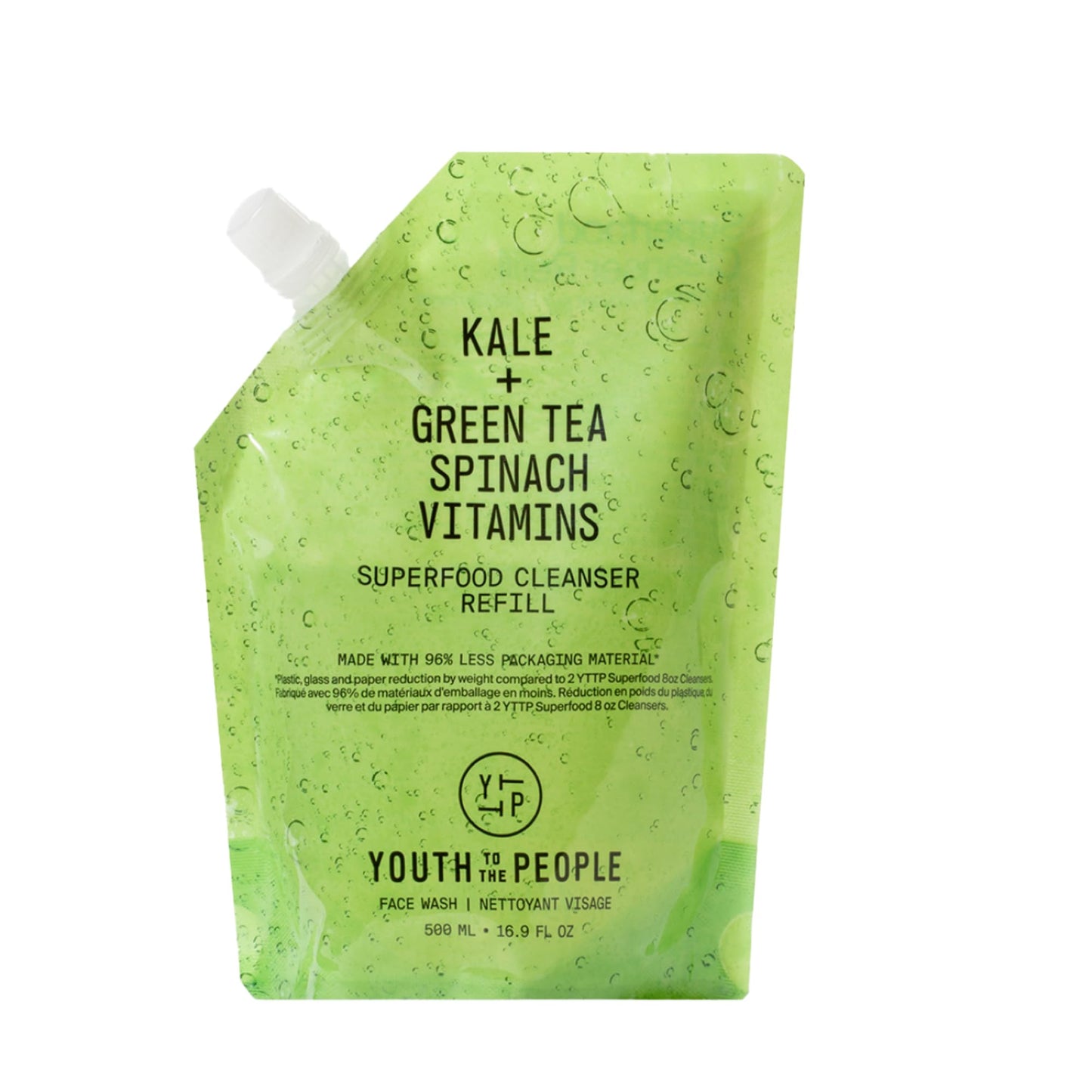 Superfood Kale Green Tea Facial Cleanser