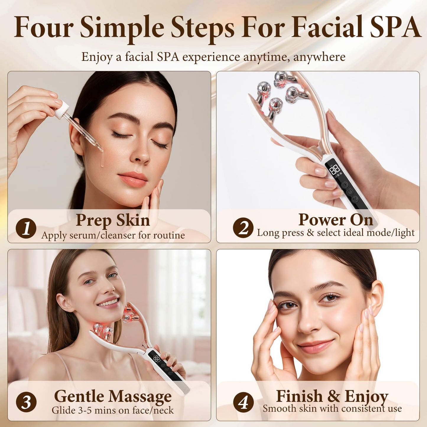 LED Facial Sculpting Massage Tool