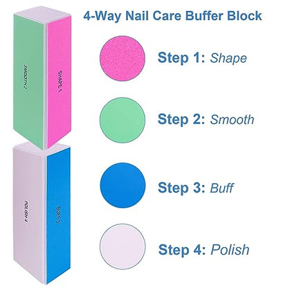 4-Way Nail File and Buffer Set