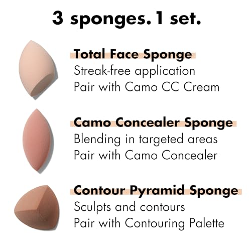 Total Multi-Use Makeup Sponge Set