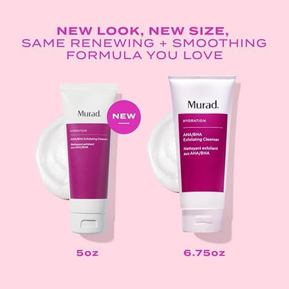 AHA BHA Exfoliating Facial Cleanser
