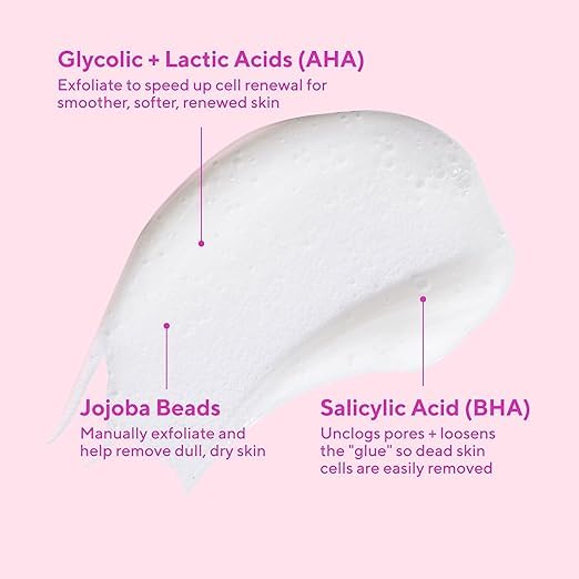 AHA BHA Exfoliating Facial Cleanser