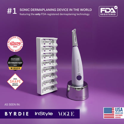 Sonic Dermaplaning Facial Exfoliation Tool
