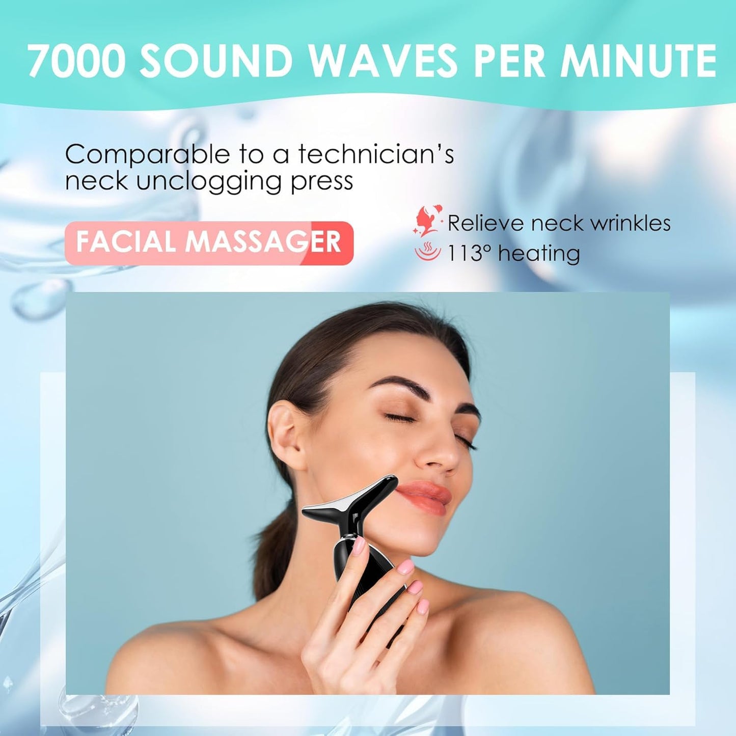 Red Light Therapy Facial Sculpting Wand