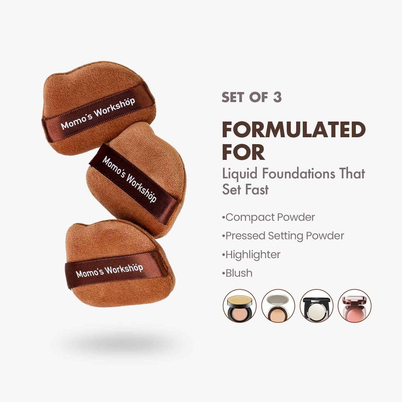 11-Piece Animal Makeup Sponge Set