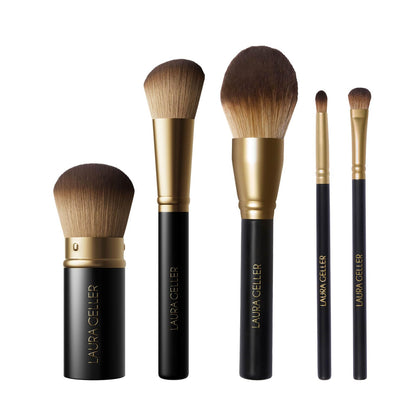 5-Piece Full Face Makeup Brush Set