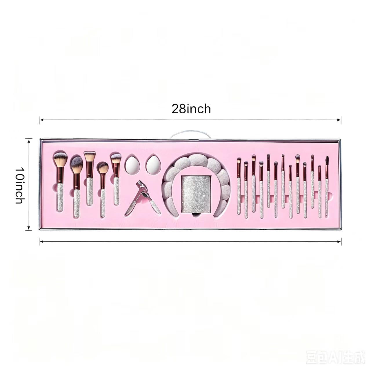 23-Piece Professional Makeup Brush Set