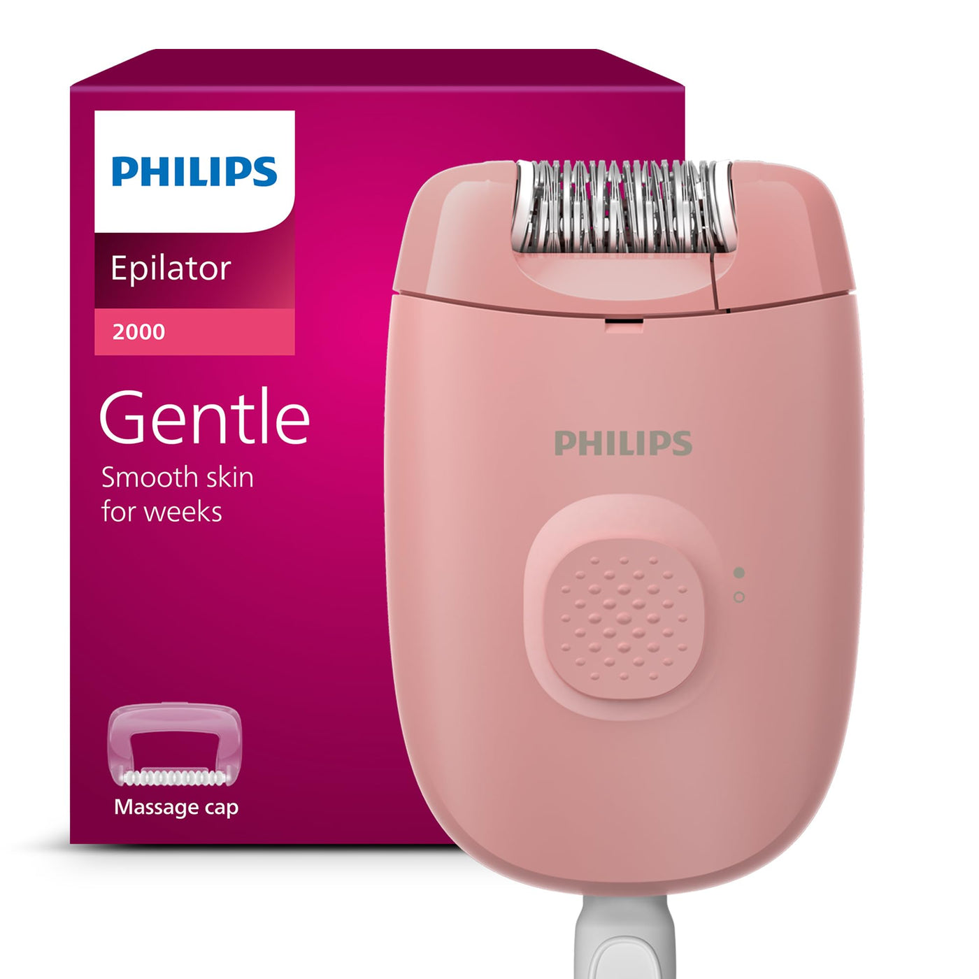 Compact Hair Removal Epilator Device