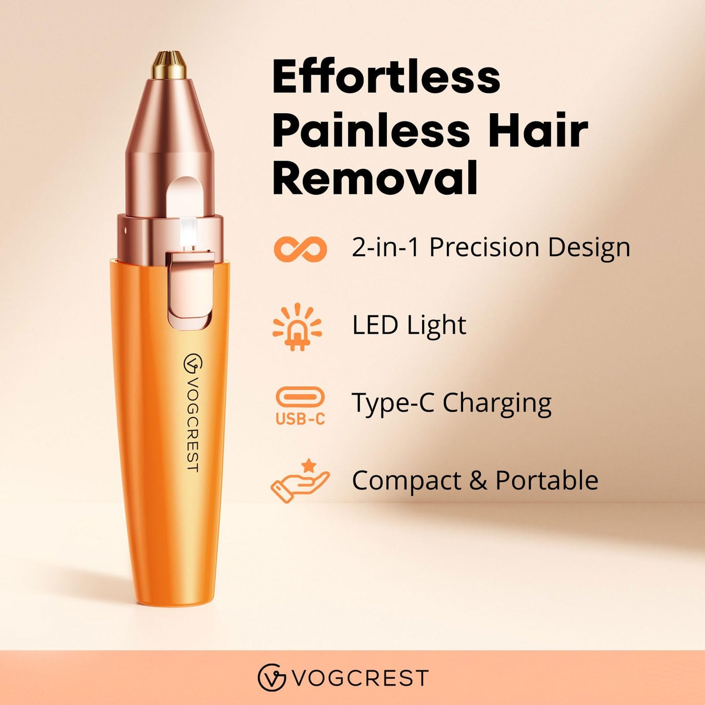 Rechargeable Eyebrow Facial Trimmer