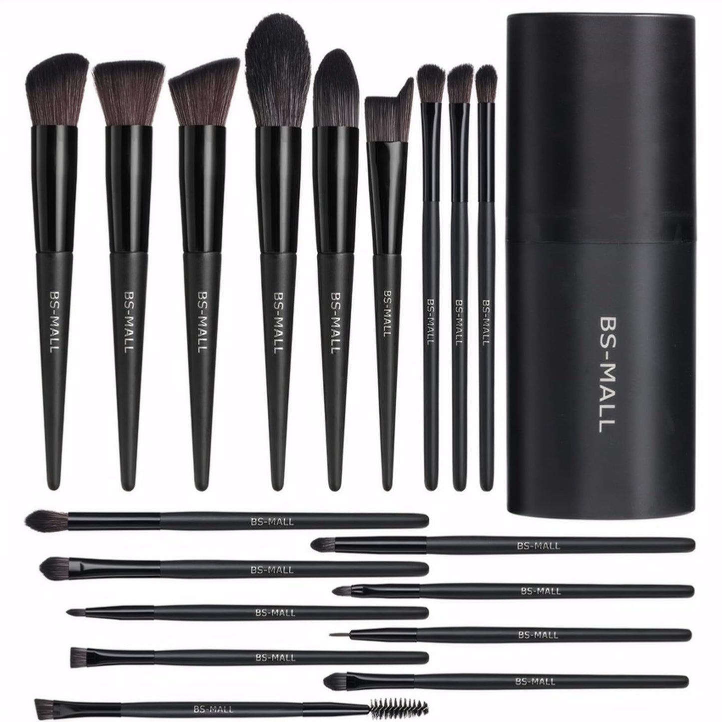 18-Piece Premium Makeup Brush Set