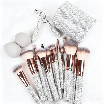 23-Piece Professional Makeup Brush Set