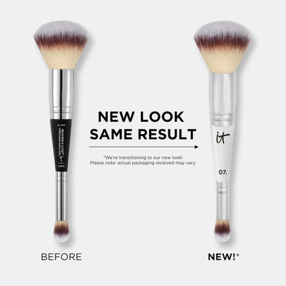 Dual-Ended Complexion Makeup Brush