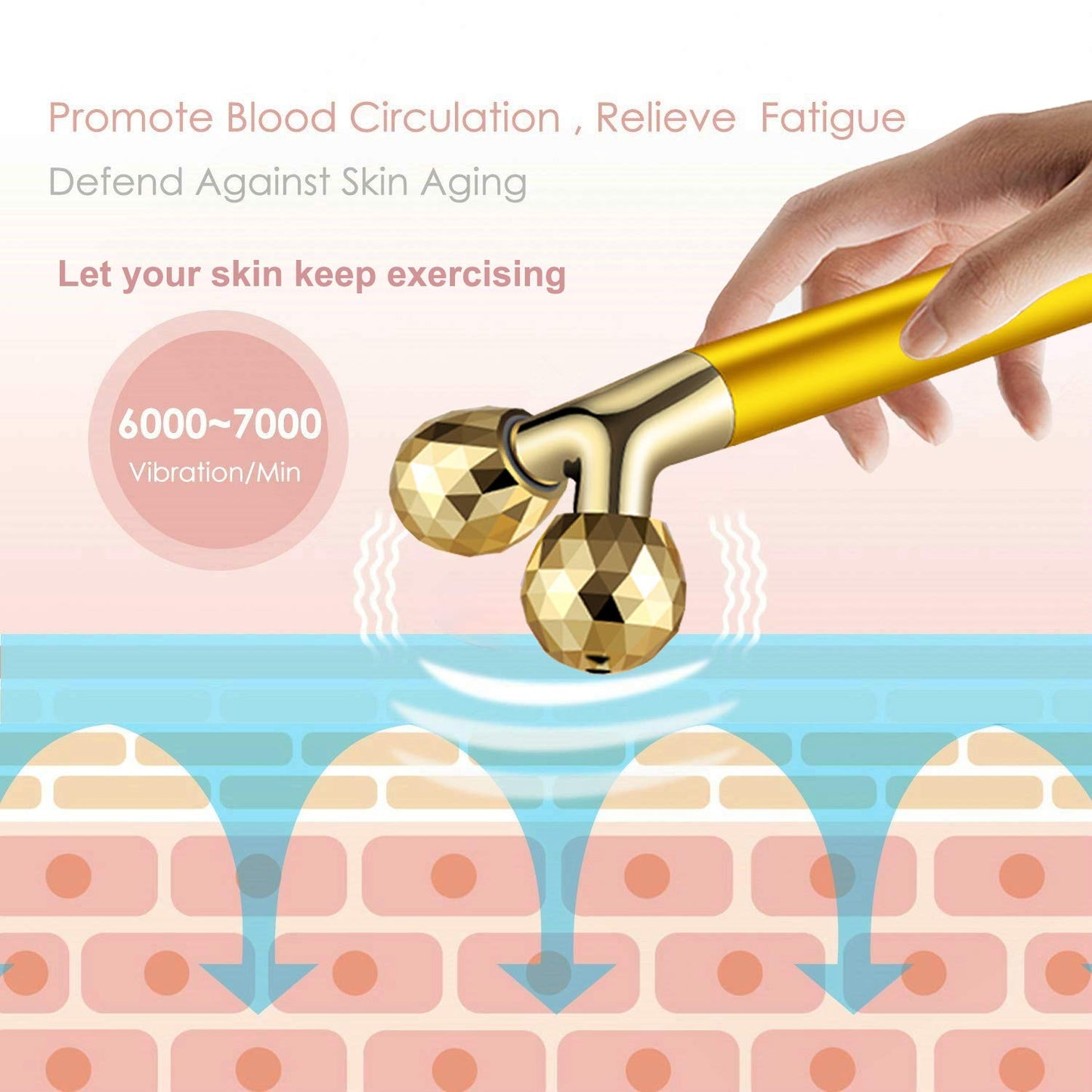 Electric 3D Face Massager Roller