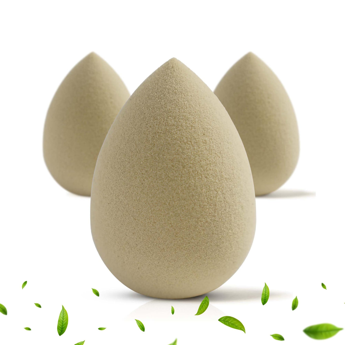 Green Tea Plant-Based Makeup Sponge Set