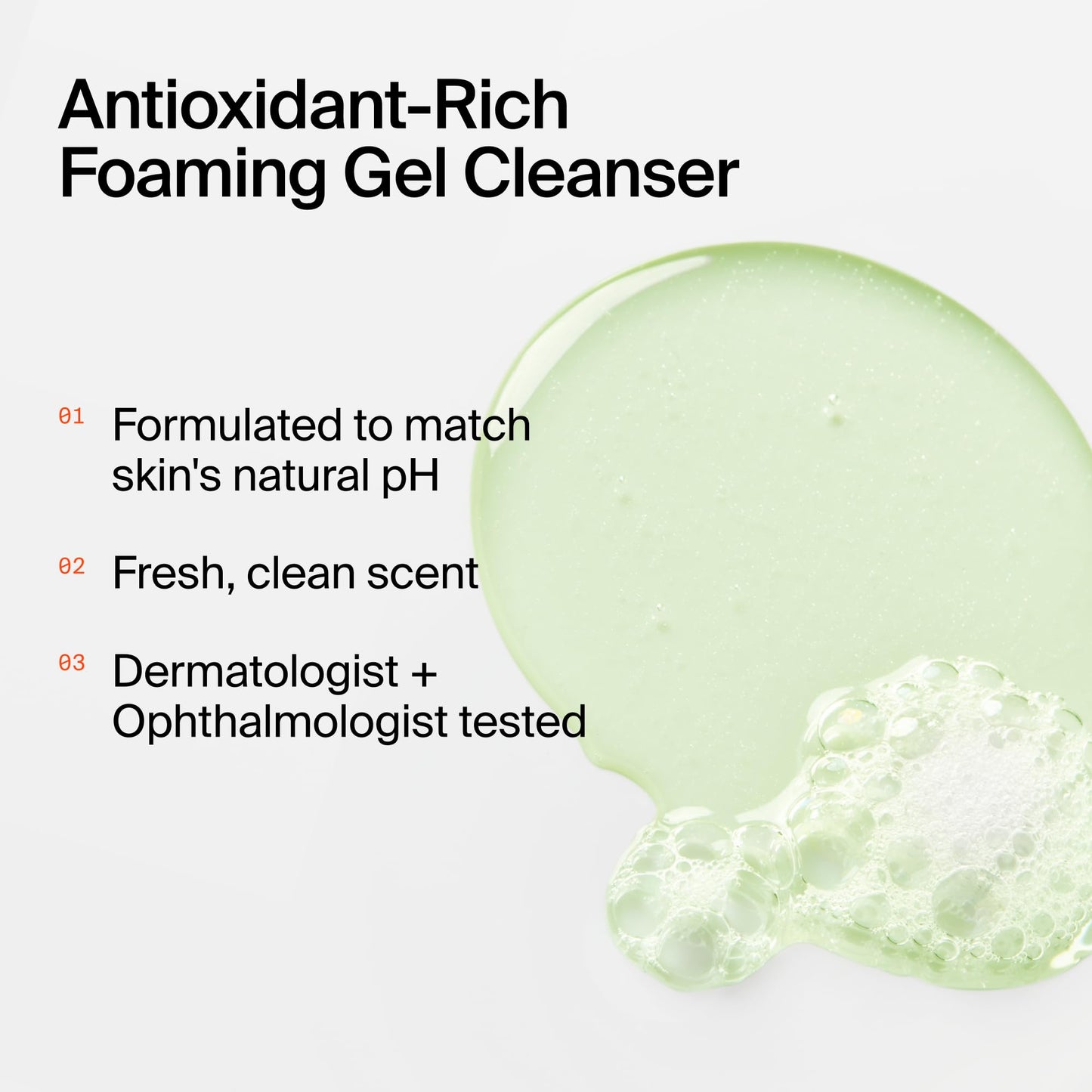 Superfood Kale Green Tea Facial Cleanser