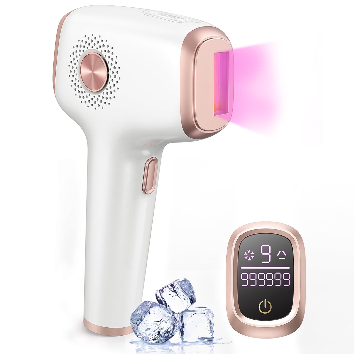 Ice Cooling IPL Hair Removal Device