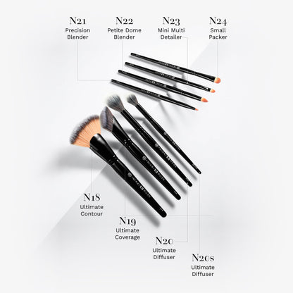 8-Piece Pro Artist Makeup Brush Set