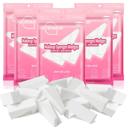 Fauxomor Makeup Sponges Wedges, New Version