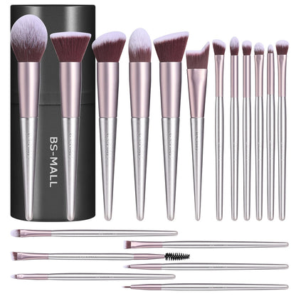 18-Piece Premium Makeup Brush Set