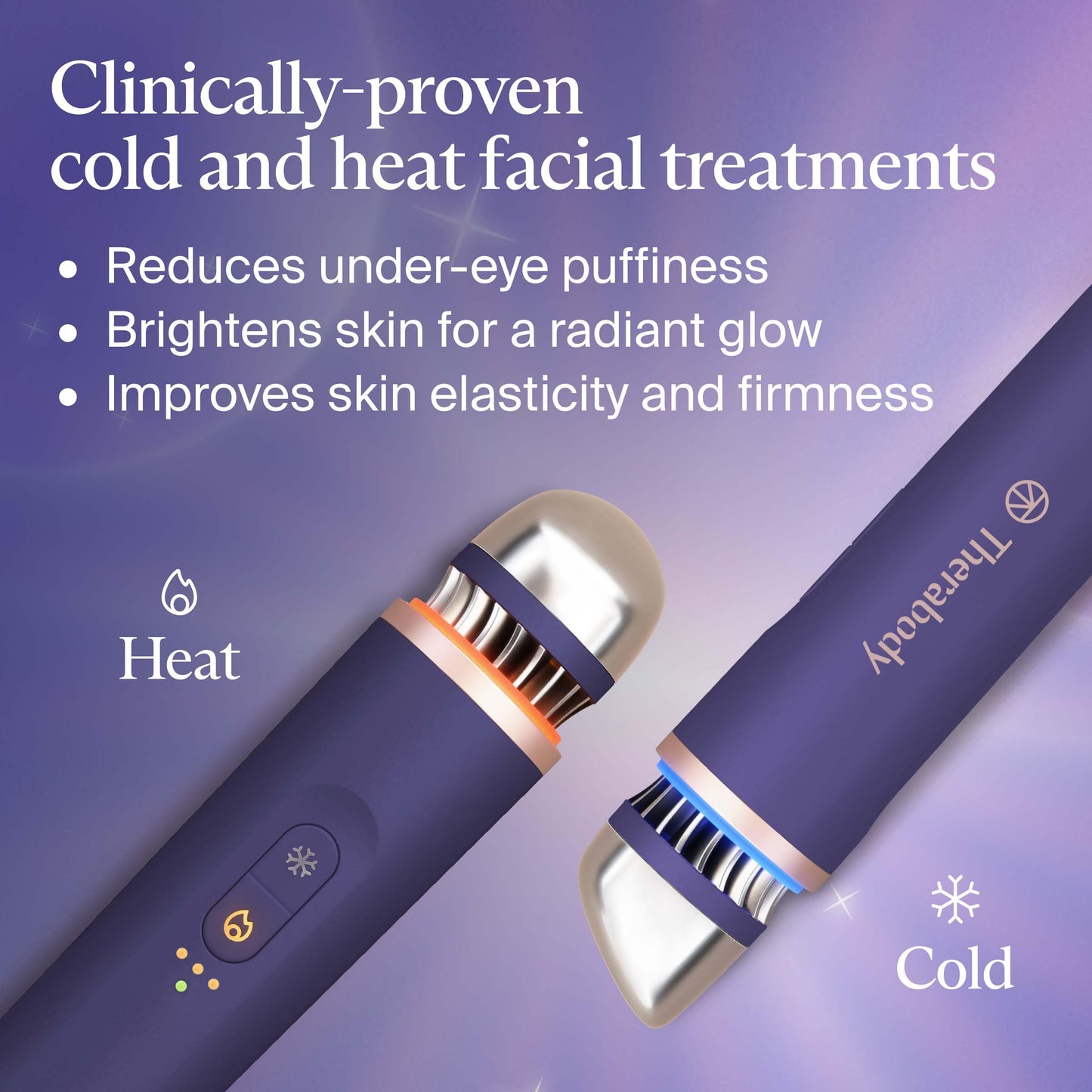 Depuffing Cold Heat Facial Beauty Wand