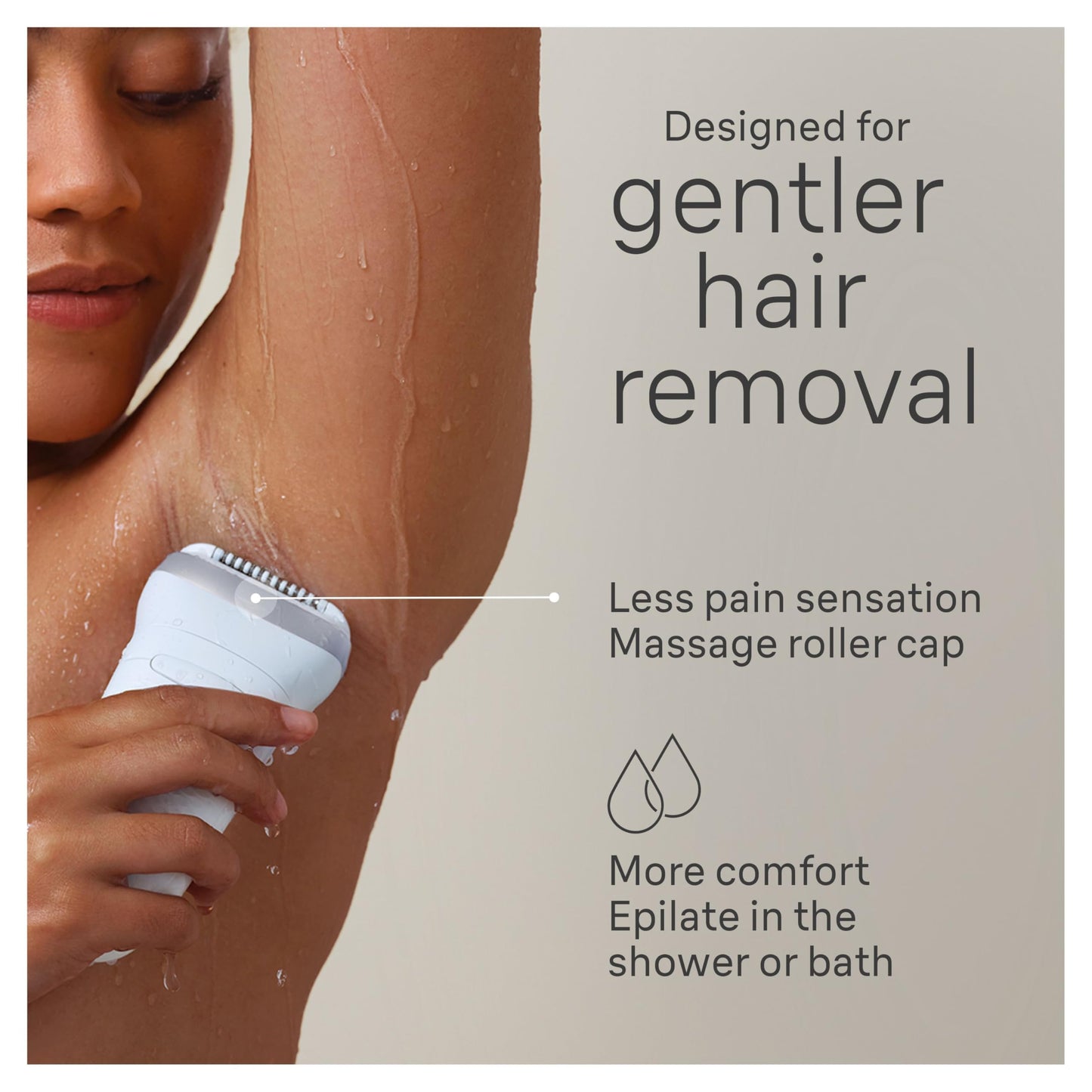SensoSmart Waterproof Epilator Device