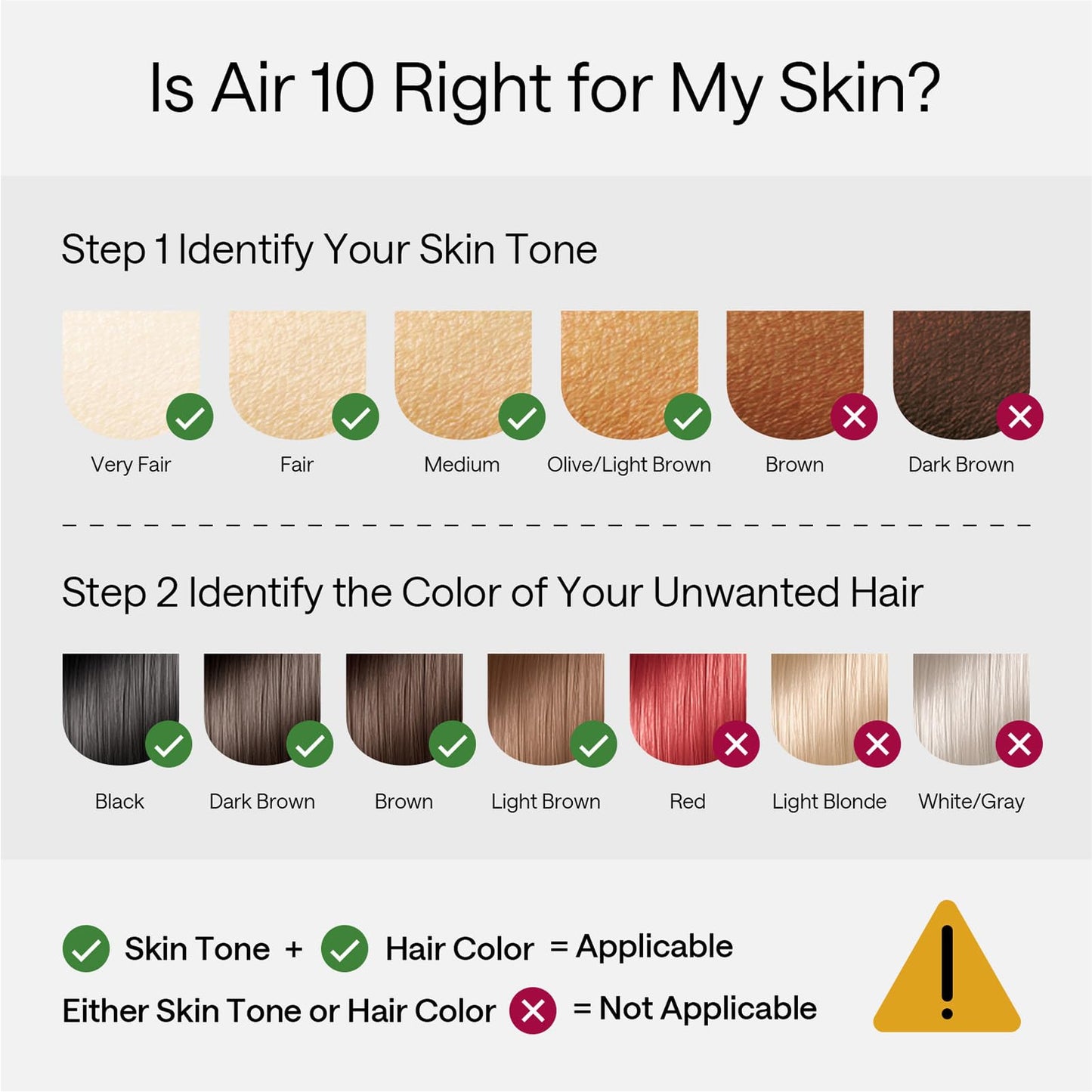 Air 10 IPL Hair Removal Device