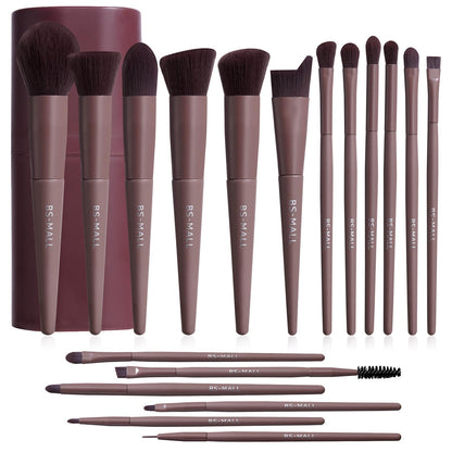 18-Piece Premium Makeup Brush Set