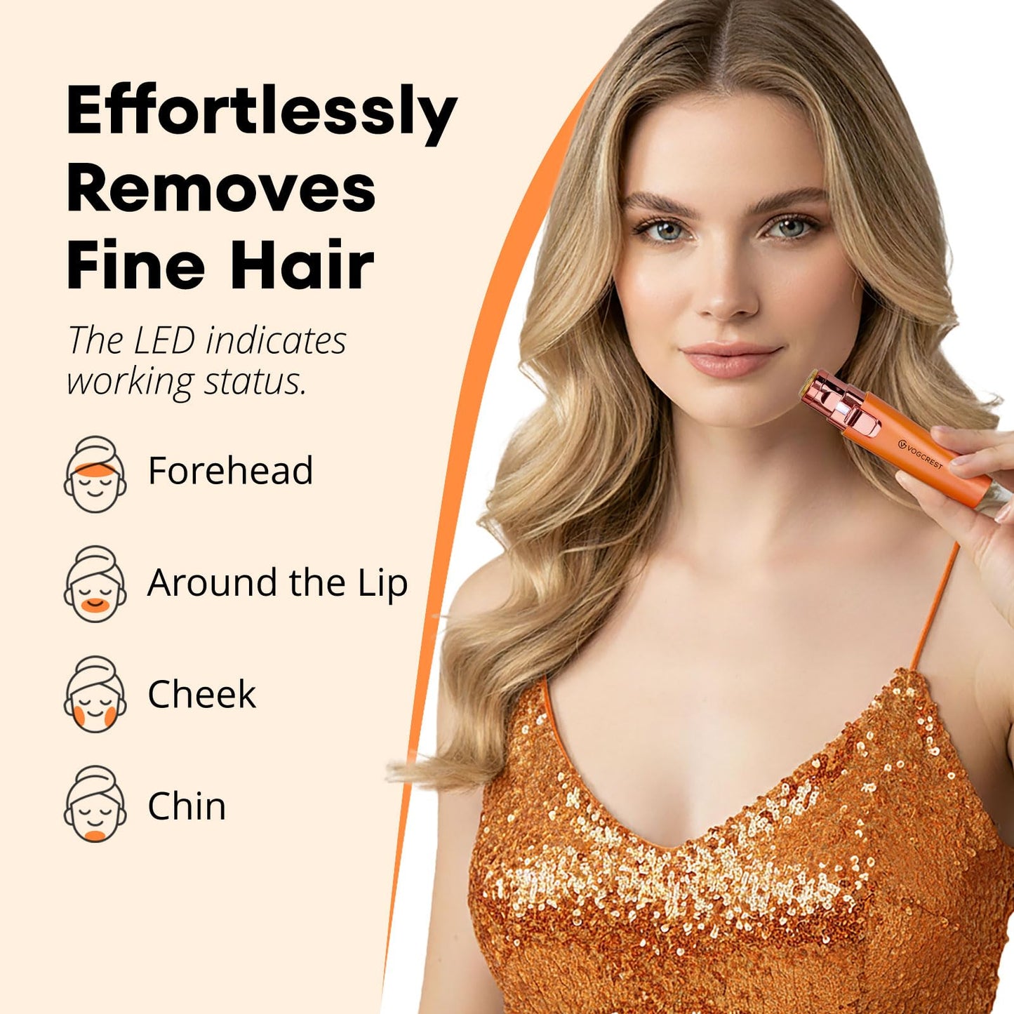 Rechargeable Eyebrow Facial Trimmer