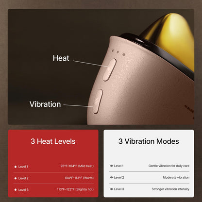 LED Heated Gua Sha Facial Sculpting Tool