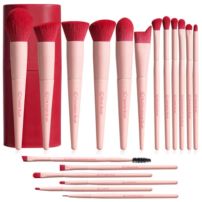 18-Piece Premium Makeup Brush Set