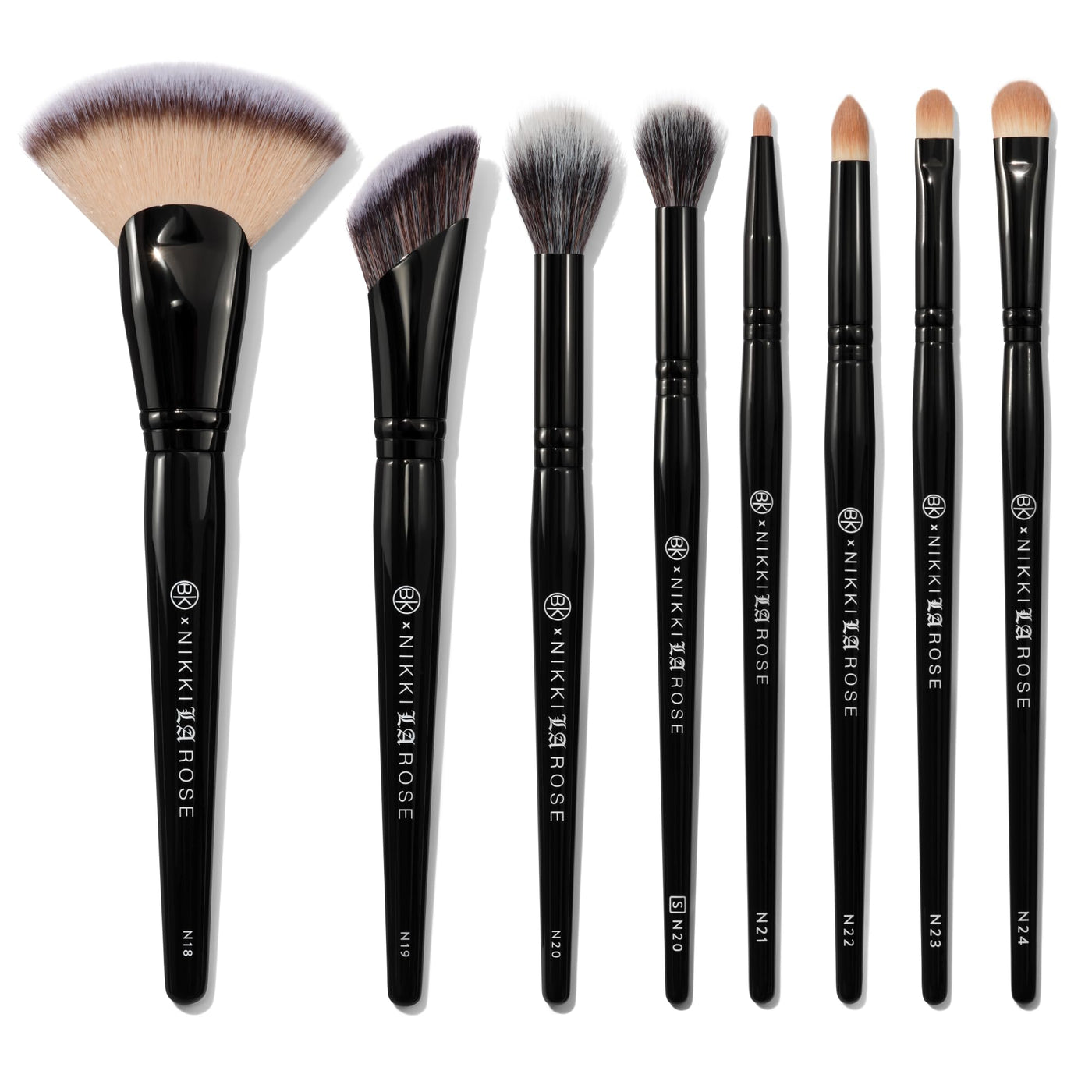 8-Piece Pro Artist Makeup Brush Set