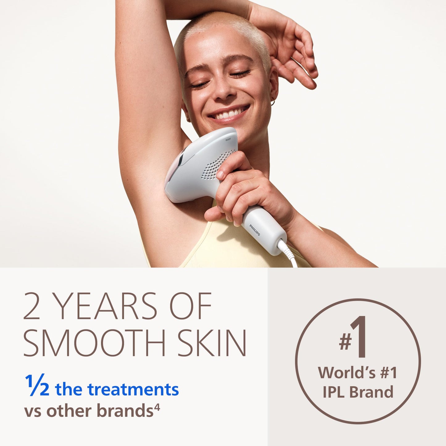 IPL Hair Removal Device with SenseIQ Technology