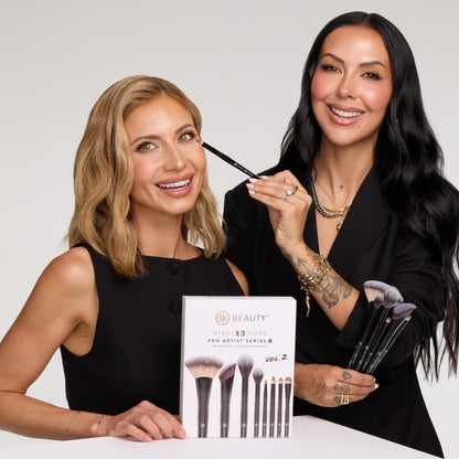 8-Piece Pro Artist Makeup Brush Set