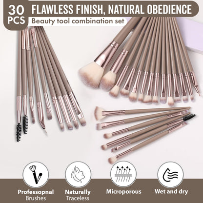 54-Piece Professional Makeup Tools Set
