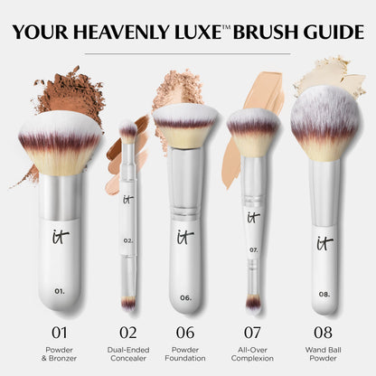 Dual-Ended Complexion Makeup Brush