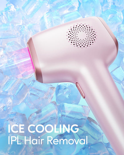 Ice Cooling IPL Hair Removal Device