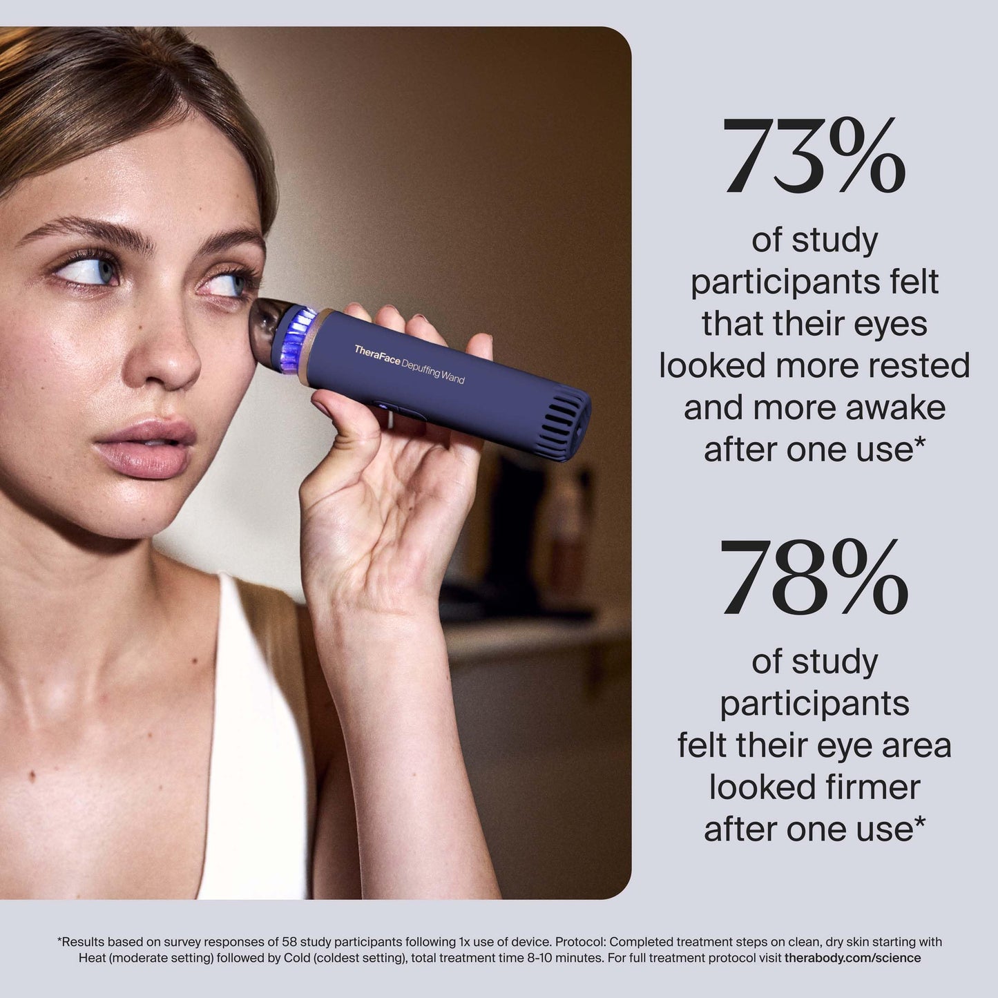 Depuffing Cold Heat Facial Beauty Wand