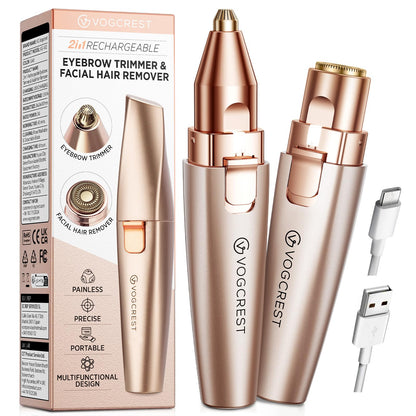 Rechargeable Eyebrow Facial Trimmer