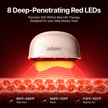 LED Heated Gua Sha Facial Sculpting Tool