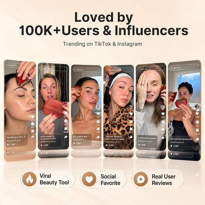 LED Heated Gua Sha Facial Sculpting Tool